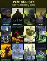 Free download ++ Pentaguros Art Summary [2015] ++ free photo or picture to be edited with GIMP online image editor